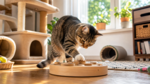 Leia mais sobre o artigo Cat Enrichment Ideas: A Veterinarian’s Guide to a Happier, Healthier Cat