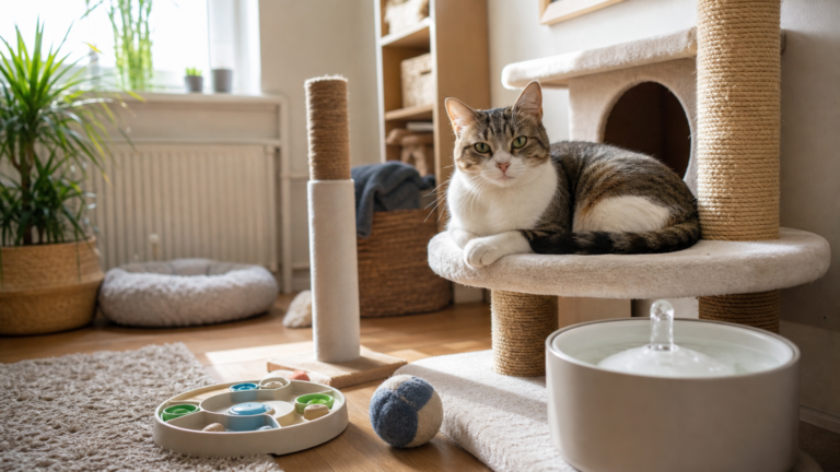 5 Signs Your Cat Is Stressed (And How Enrichment Can Help)